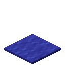 Minecraft Blue Carpet item icon (latest, transparent PNG)