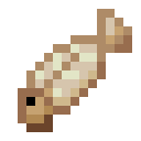 Minecraft Cooked Cod item icon (latest, transparent PNG)