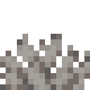 Minecraft Dead Bubble Coral Fan item icon (latest, transparent PNG)
