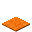 Minecraft Orange Carpet item icon (latest, transparent PNG)