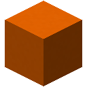 Minecraft Orange Concrete item icon (latest, transparent PNG)