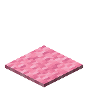 Minecraft Pink Carpet item icon (latest, transparent PNG)