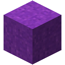 Minecraft Purple Concrete Powder item icon (latest, transparent PNG)