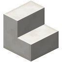Minecraft Quartz Stairs item icon (latest, transparent PNG)