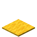 Minecraft Yellow Carpet item icon (latest, transparent PNG)