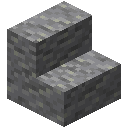 Minecraft Andesite Stairs item icon (latest, transparent PNG)