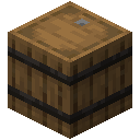 Minecraft Barrel item icon (latest, transparent PNG)