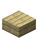 Minecraft Birch Slab item icon (latest, transparent PNG)
