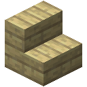 Minecraft Birch Stairs item icon (latest, transparent PNG)