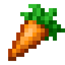Minecraft Carrot item icon (latest, transparent PNG)