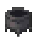 Minecraft Cauldron item icon (latest, transparent PNG)