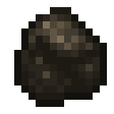 Minecraft Charcoal item icon (latest, transparent PNG)