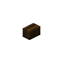 Minecraft Dark Oak Button item icon (latest, transparent PNG)