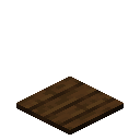 Minecraft Dark Oak Pressure Plate item icon (latest, transparent PNG)