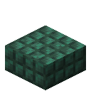 Minecraft Dark Prismarine Slab item icon (latest, transparent PNG)