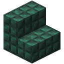 Minecraft Dark Prismarine Stairs item icon (latest, transparent PNG)