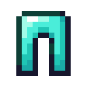 Minecraft Diamond Leggings item icon (latest, transparent PNG)