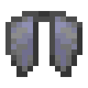Minecraft Elytra item icon (latest, transparent PNG)