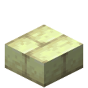 Minecraft End Stone Brick Slab item icon (latest, transparent PNG)