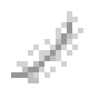 Minecraft Feather item icon (latest, transparent PNG)