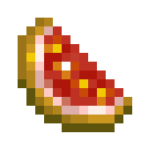 Minecraft Glistering Melon Slice item icon (latest, transparent PNG)
