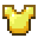 Minecraft Golden Chestplate item icon (latest, transparent PNG)
