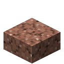 Minecraft Granite Slab item icon (latest, transparent PNG)