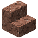 Minecraft Granite Stairs item icon (latest, transparent PNG)