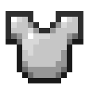 Minecraft Iron Chestplate item icon (latest, transparent PNG)