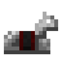 Minecraft Iron Horse Armor item icon (latest, transparent PNG)