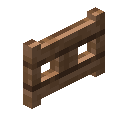 Minecraft Jungle Fence Gate item icon (latest, transparent PNG)