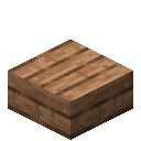 Minecraft Jungle Slab item icon (latest, transparent PNG)