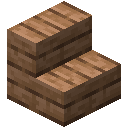 Minecraft Jungle Stairs item icon (latest, transparent PNG)