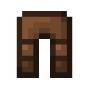 Minecraft Leather Leggings item icon (latest, transparent PNG)