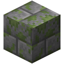Minecraft Mossy Stone Bricks item icon (latest, transparent PNG)