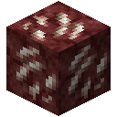 Minecraft Nether Quartz Ore item icon (latest, transparent PNG)