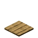 Minecraft Oak Pressure Plate item icon (latest, transparent PNG)