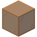 Minecraft Orange Stained Glass item icon (latest, transparent PNG)