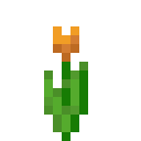 Minecraft Orange Tulip item icon (latest, transparent PNG)
