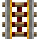 Minecraft Powered Rail item icon (latest, transparent PNG)