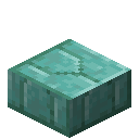 Minecraft Prismarine Brick Slab item icon (latest, transparent PNG)