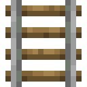 Minecraft Rail item icon (latest, transparent PNG)