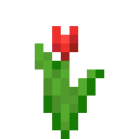 Minecraft Red Tulip item icon (latest, transparent PNG)