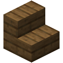 Minecraft Spruce Stairs item icon (latest, transparent PNG)