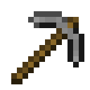Minecraft Stone Pickaxe item icon (latest, transparent PNG)
