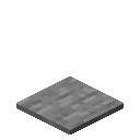 Minecraft Stone Pressure Plate item icon (latest, transparent PNG)