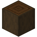 Minecraft Stripped Dark Oak Log item icon (latest, transparent PNG)