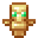 Minecraft Totem Of Undying item icon (latest, transparent PNG)