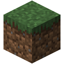 Minecraft Grass Block item icon (latest, transparent PNG)