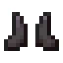 Minecraft Netherite Boots item icon (latest, transparent PNG)